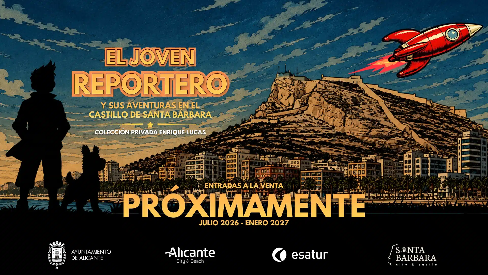 exposición en el castillo de santa barbara